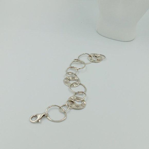 EUC ~ Silpada Silver Link Bracelet - Picture 6 of 16